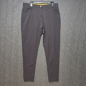 Macade Golf Performance Pants Mens 42 33x28 Gray Slim Fit Nylon Chino